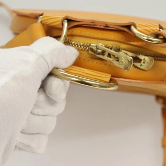 LOUIS VUITTON Epi Mabillon Backpack Yellow M52239 LV Auth ep8801 - Picture 9 of 16